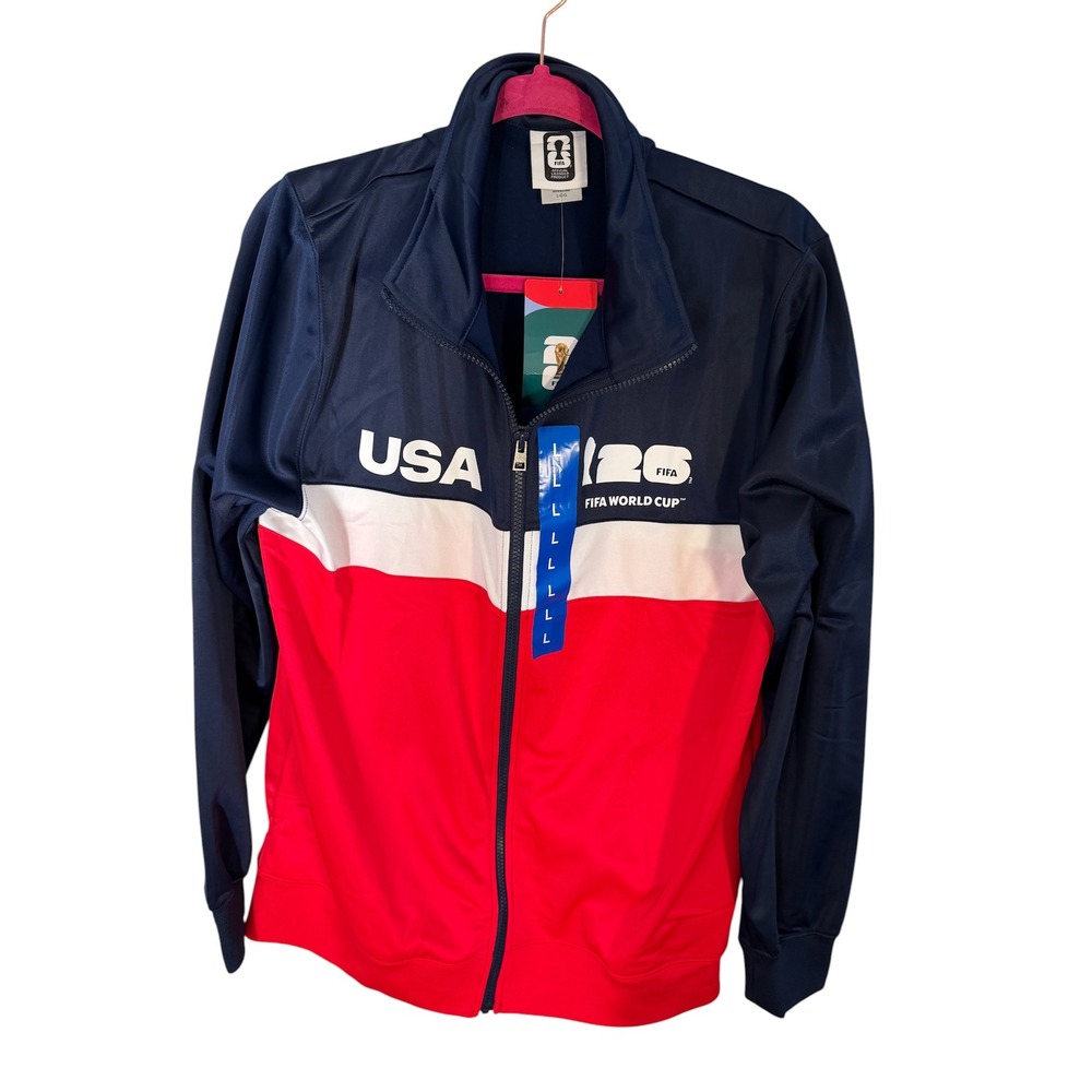 NWT USA FIFA World Cup Track Jacket
Size Large